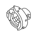 Hook X Assembly, Juki #40072028